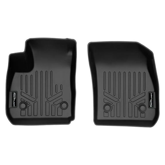 Custom Fit All Weather 1st Row Floor Mat Liner Set for 2021-2023 Buick Envision, Black