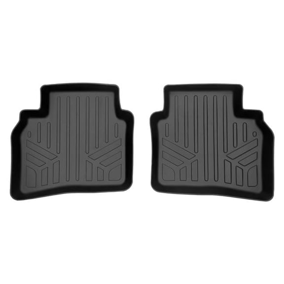 Custom Fit All Weather 2nd Row Floor Mat Liners for 2021-2023 Buick Envision, Black
