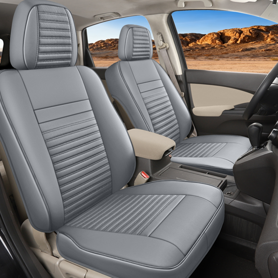 Custom-Fit Car Seat Covers for HONDA CR-V | Full Set with Waterproof Napa Material, Comfortable & Stylish Design, Easy to Install, Breathable, Durable, Universal Fit for All-Weather Protection