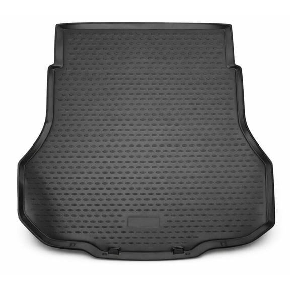 Custom Fit Cargo Mat for 2021-2026 Hyundai Elantra, All-Weather Trunk Liner, Heavy-Duty Rubber Protection, Black