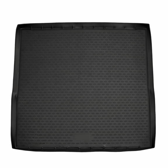 Custom Fit Cargo Mat for Dodge Grand Caravan 2008–2020 (Behind 2nd Row) All-Weather Trunk Liner, Heavy-Duty Rubber Floor Protection, Black