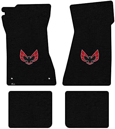 4-Piece Firebird Trans Am Classic Loop Carpet Floor Mats - Choose Your Color & Logo