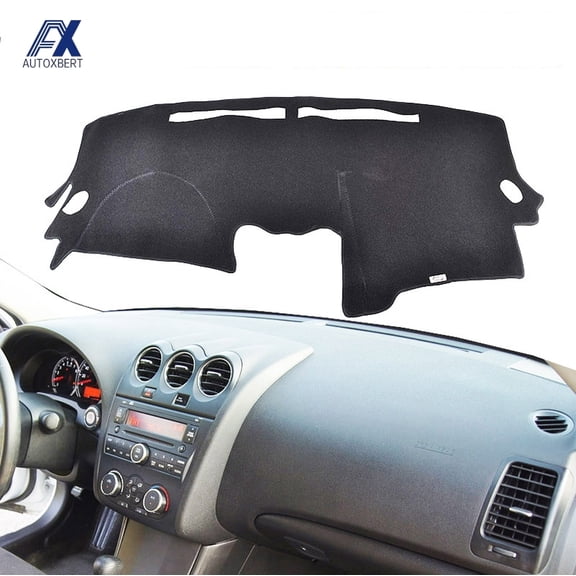 Custom Fit Dashmat Dashboard Cover Carpet Sun Glare Avoid Light Pad UV Heat Resistant Dash Board Protector Mat for Nissan Altima 2007 2008 2009 2010 2011 2012 Interior Accessory