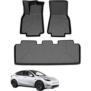 BASENOR Tesla Model Y Floor Mats 3D Three-Layer All-Protection Waterproof  Floor Liner Fits Tesla Model Y 2020 2021 2022 2023 Model Y : : Car  & Motorbike