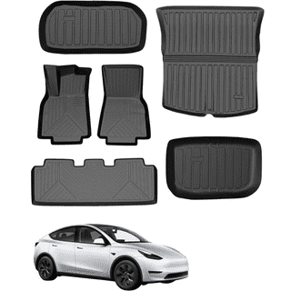 SMARTLINER Custom Fit Floor Liners For 2020-2023 Tesla Model Y (5