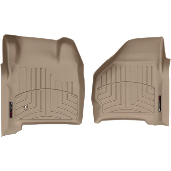 Custom Fit FloorLiners for Ford Excursion, Super Duty, Super Duty - 1st Row (450021), Tan