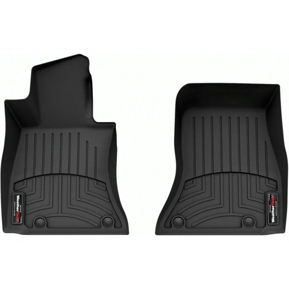 Custom Fit FloorLiners for Mercedes AMG C 43 Sedan, C-Class Sedan, CLE Coupe - 1st Row (4417411), Black