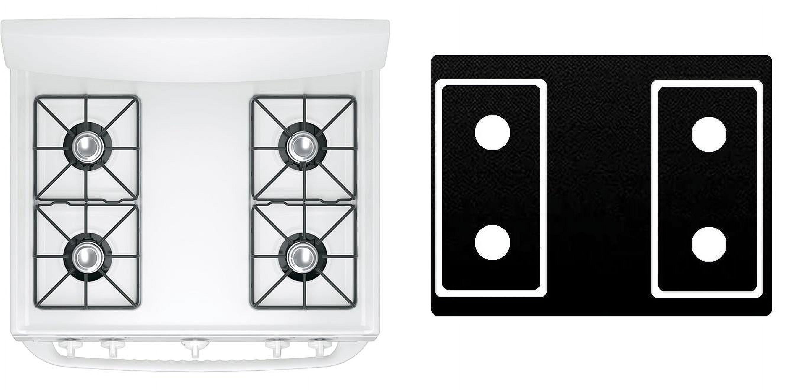 Custom Fit Reusable Burner Liner for General Electric GE Gas Range