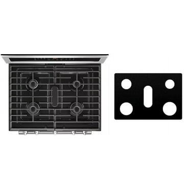 Custom Fit Reusable Burner Liner for Maytag Gas Range Stove Protect Your Stovetop with this Splatter Guard Cover - MGR6600FZ