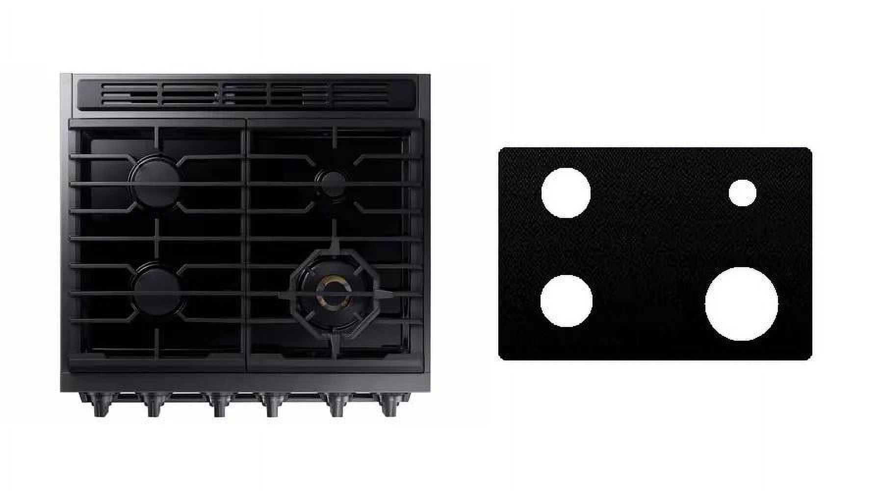 Custom Fit Reusable Burner Liner for Samsung Gas Range Stove Protect