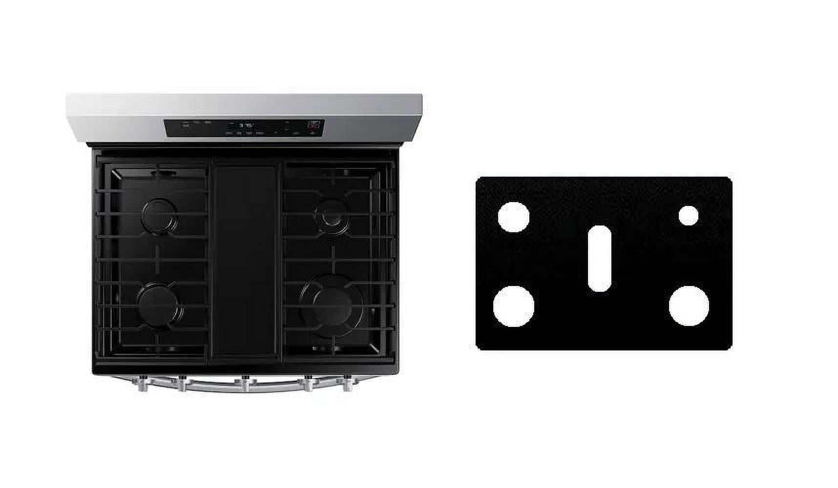 Custom Fit Reusable Burner Liner for Samsung Gas Range Stove Protect