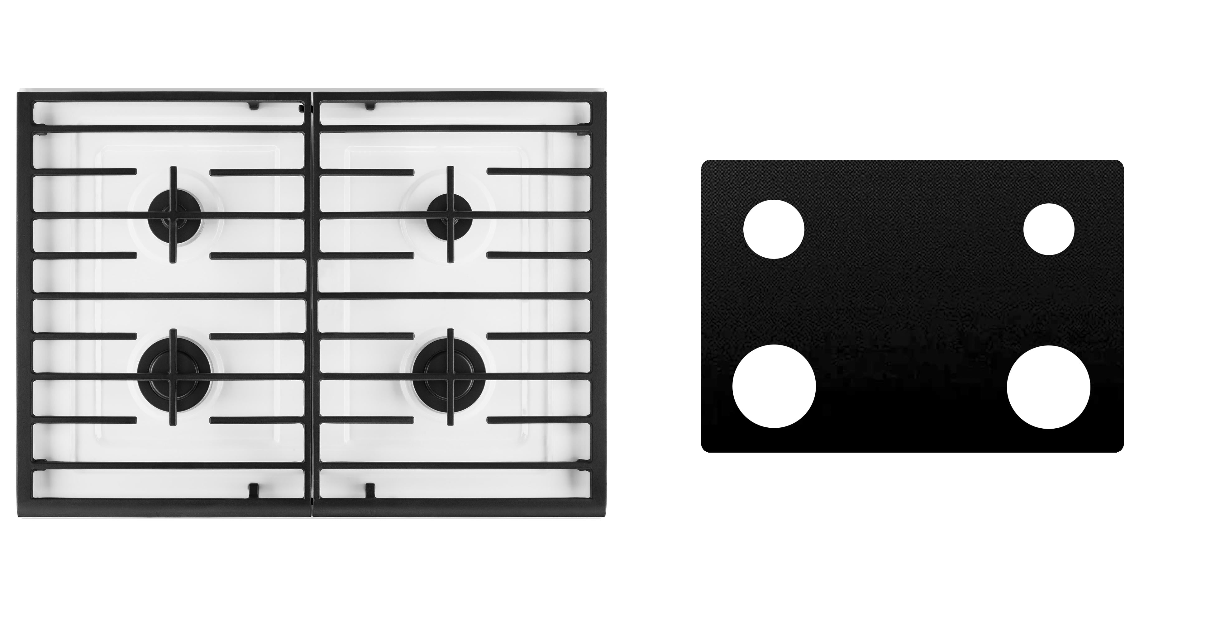 Custom Fit Burner Liners For Whirlpool Gas Range - Reusable Stovetop Protectors