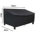 thumbnail image 1 of Custom Fit Waterproof Cover For Outdoor Storage Benches Available In Sizes, 1 of 5