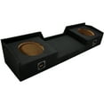 thumbnail image 1 of Custom Fits Nissan Titan 2004-12 King Crew Truck Dual 10 Subwoofer Enclosure Box, 1 of 5