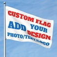 thumbnail image 1 of Custom Flag 2x3 FT Personalized Flag Custom Outdoors Flag Add Your Own Image/Text Single Sided Home Indoor Outdoor Flag, 1 of 8