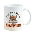 thumbnail image 1 of Custom Floral Book Lover Mug - 12oz Ceramic Reading Cup with Botanical Design, Microwave & Dishwasher Safe Gift for Teachers/Librarians (Personalizable Text) H, 1 of 4