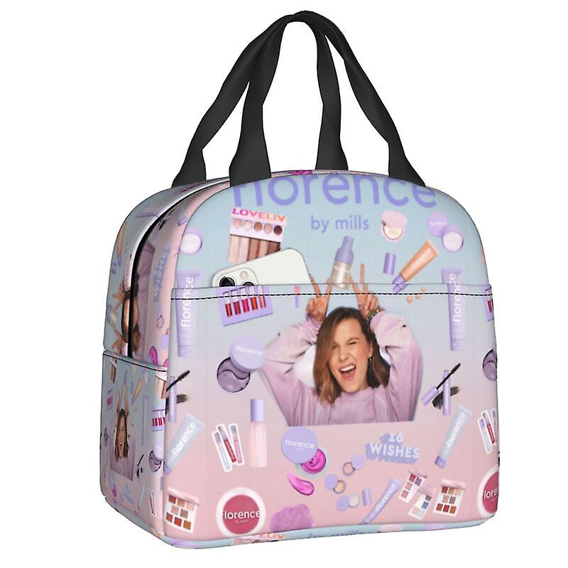 Custom Florence By Mills Lunch Bag Men Women Warm Cooler Insulated