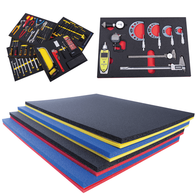 Custom Foam Tool Kits 12" x 24" Black / Yellow