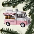 thumbnail image 1 of Custom Food Truck Ornament with Name, Personalized Christmas Tree Decoration for Chef, Baker, Foodie, Cute Holiday Gift Idea, 1 of 6