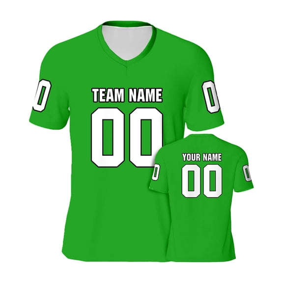 Custom Football For Men Women TeamName Number Football Customized Sport Shirt Fans Short Sleeve Sports Shirts Spandex Long Sleeve Womens T Shirt Short Sleeve Womens Tech Shirts Athletic Short Sleeve