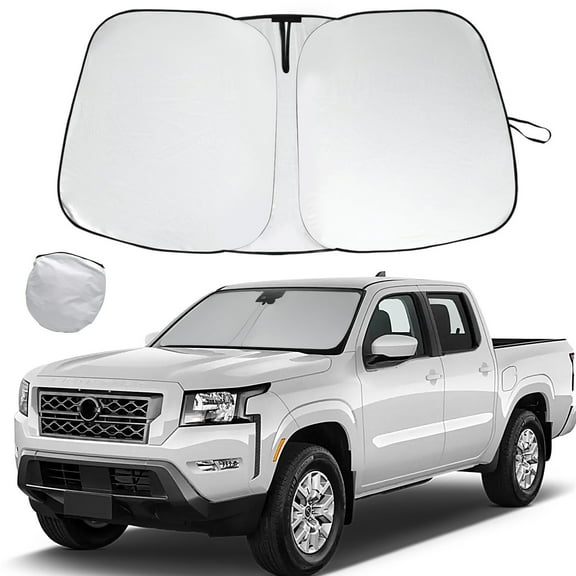 Custom For 2022-2025 Nissan Frontier Car Windshield Sun Shade UV Rays Block Cover Shield
