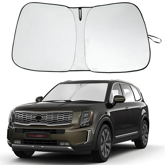 Custom For Kia Telluride 2020-2025 Car Windshield Sun Shade Cover Front Window UV Block
