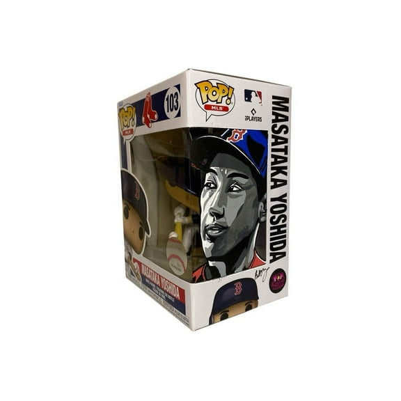 Custom Funko Pop! MLB Boston Red Sox - Masataka Yoshida #103 + Armor Baseball