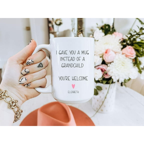 Custom Funny Mama Mug Gift for Mothers Day Best Mom Ever Mug Gift from Daughter Personalized Mom Birthday Gift From Son Coffee Mug Gift