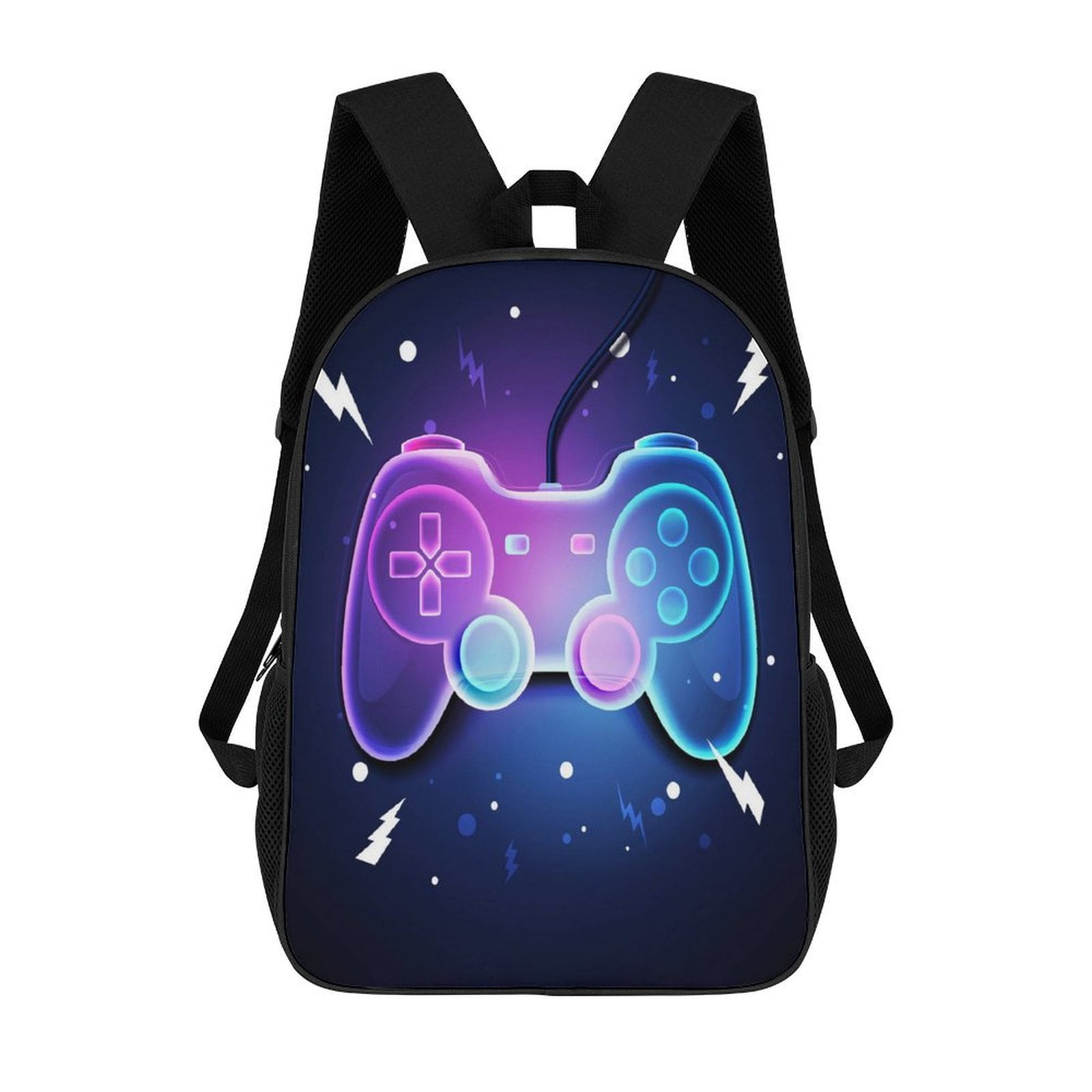 Custom Gamer Gaming Controller Backpack 17in Laptop traveling Bag Bags ...