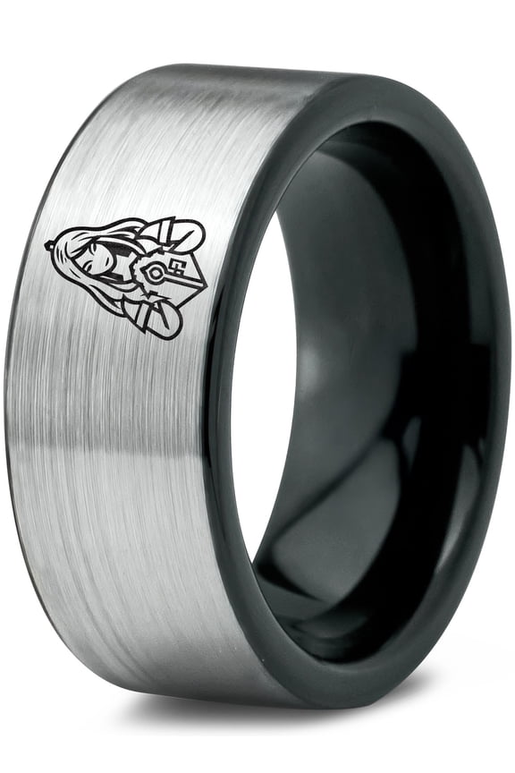 Gamer Tungsten Rings Grey Ring Women Minimalist Jewelry Nana Gift Weddings Galentines Day