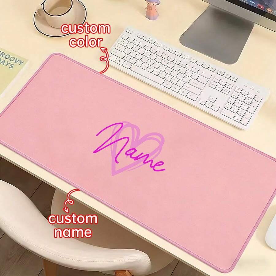 Custom Computer Desk Pad Custom Gaming Desk Mat & Mouse Pad Size 31.5in*11.8in - Personalized ...
