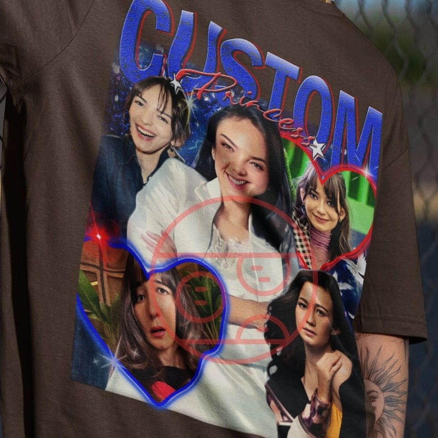 Custom Girl friend T-Shirt, Shirt With Girlfriend Face, Custom Bootleg ...