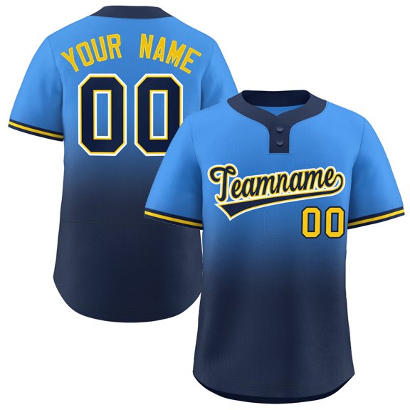 Custom Gradient Baseball Jersey Full Sublimated Softball Jersey Printed Baseball T-Shirt f