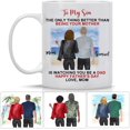 thumbnail image 1 of Custom Grandma Mug from GrandDaughter, Personalized Grandma Gift from GrandDaughter, Grandma Coffee Mug, Christmas or Birthday Gifts for Grandma from GrandDaughter, 11 Oz, 1 of 7