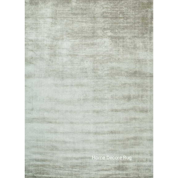 Custom Grey Viscose Rug For Office Loomed Vintage Floor Rug Prince Carpet Palace Handmade Area rug (6'x9', 8'x10', 8'x11', 9'x12', 9'x13', 10'x14', 11'x15', 12'x15')