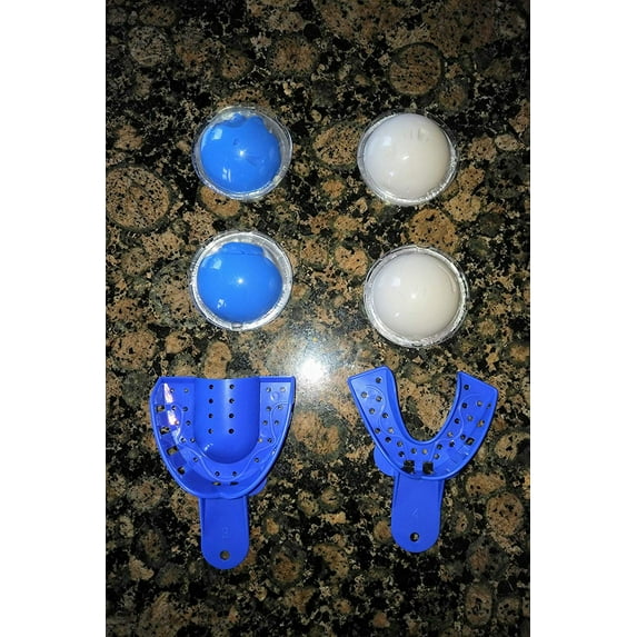 Custom Grillz Mold Kit - Teeth Dental Impression Kit w/Putty Full Kit Medium