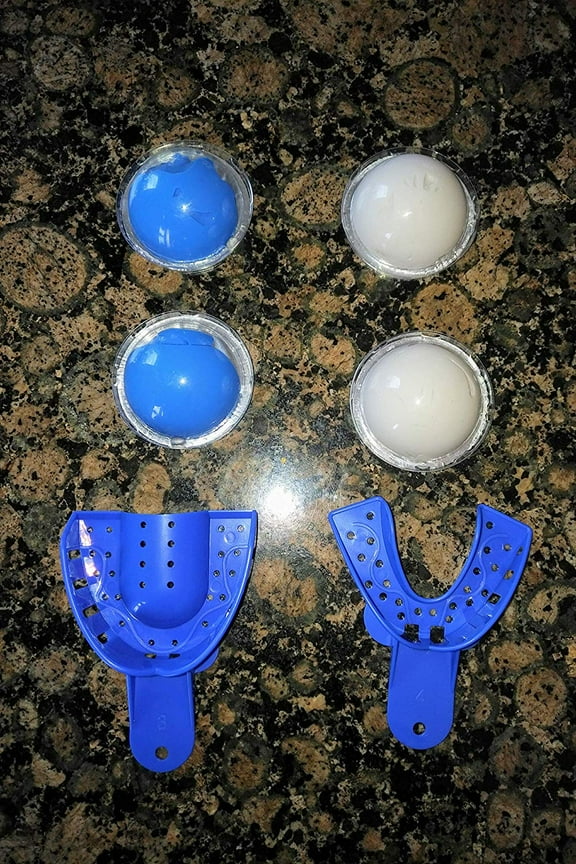 Custom Grillz Mold Kit - Teeth Dental Impression Kit w/Putty Full Kit Medium