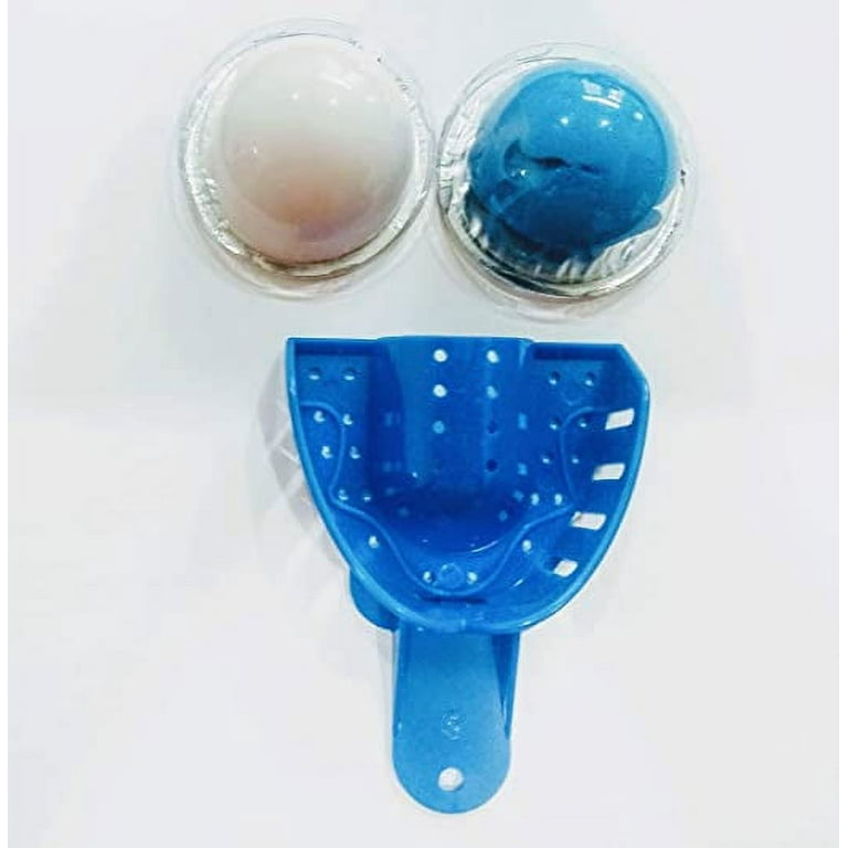 Custom Grillz Mold Kit - Teeth Dental Impression Kit w/Putty Top Only Medium
