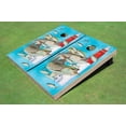 thumbnail image 1 of Custom Guy Harvey Bass Lighthouse Cornhole Boards, 1 of 1