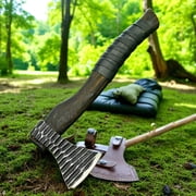 Custom Handmade Gift Forged Carbon Steel Axe with Rose Wood AX-7003