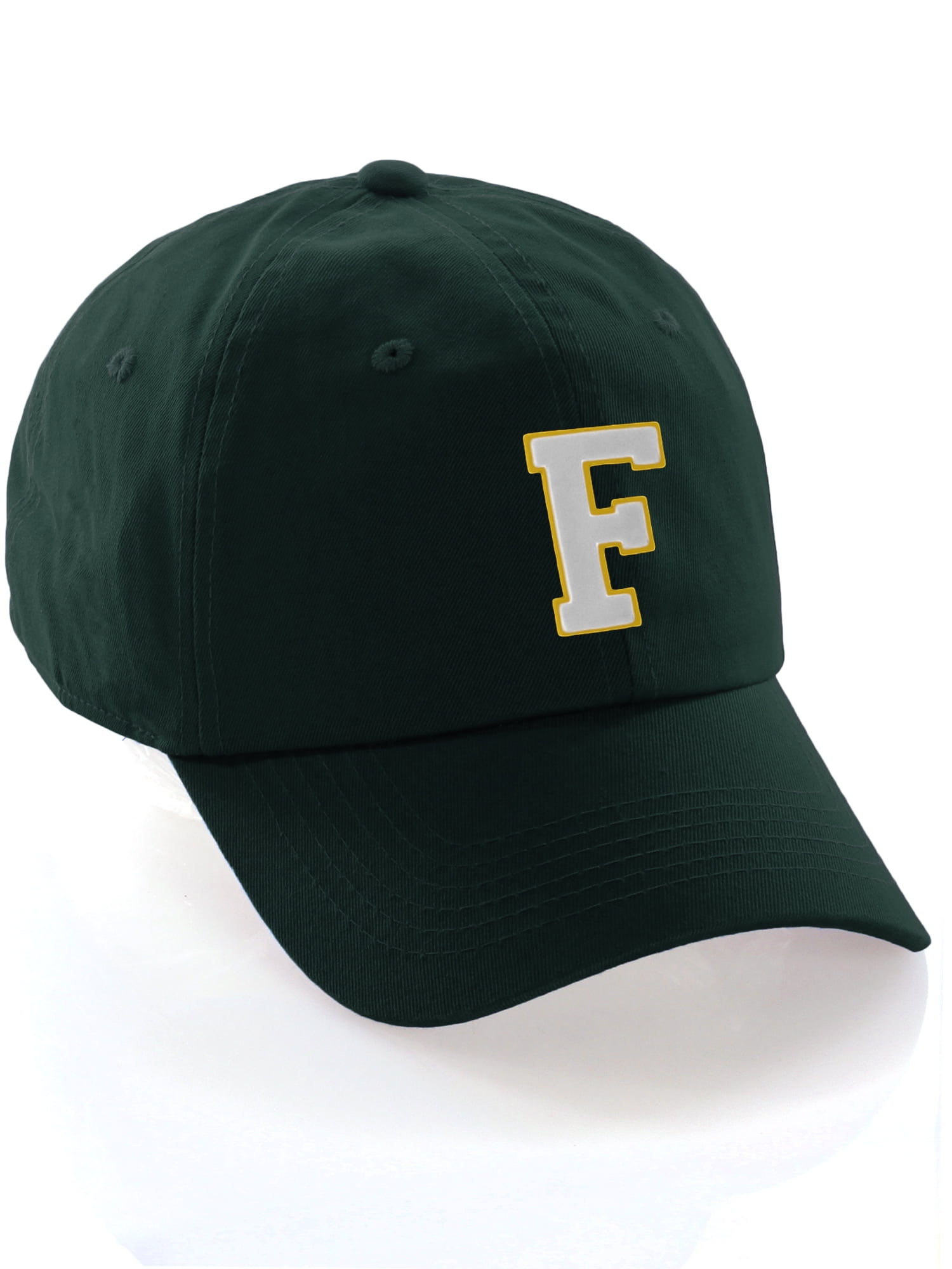 Custom Hat A to Z Initial Letters Classic Baseball Cap, Dk