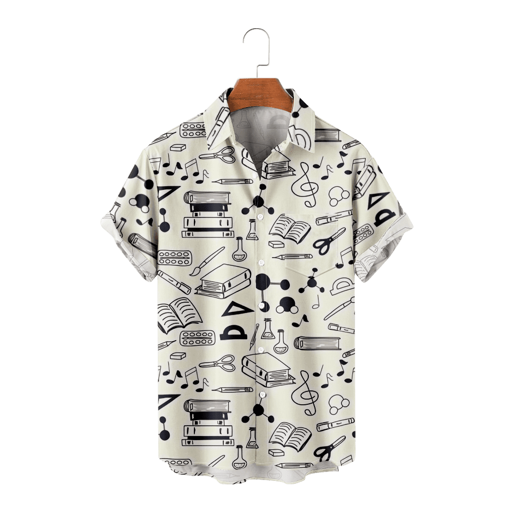 custom printed button shirts