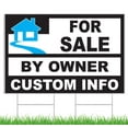 Custom Home House For Sale by Owner Yard Sign