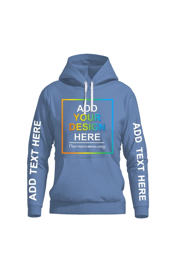 Custom Hoodies Design Your Own Personalized Photo Text Hoodie Custom Sweatshirt 4 Side Print
