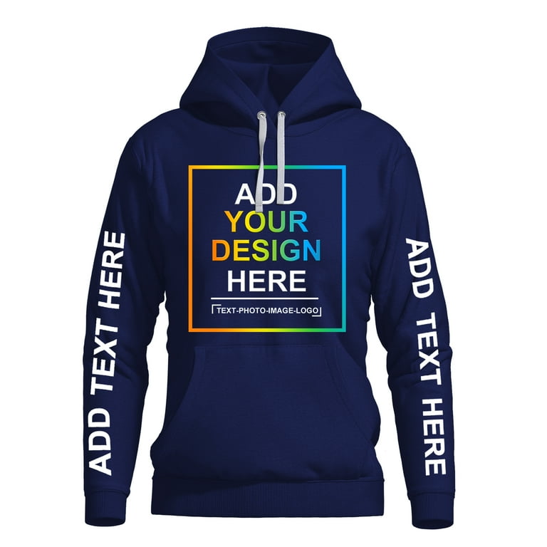 Custom Hoodies Design Your Own Personalized Photo Text Hoodie