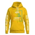 thumbnail image 1 of Custom Hoodies Design Your Own Personalized Photo Text Hoodie Custom Sweatshirt 4 Side Print, 1 of 6