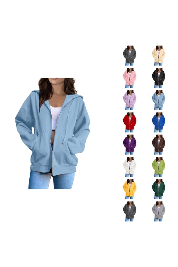 Custom Hoodies for Women Long Sleeve Zip Up Personalized Hoodies with Pockets Hooded Sweatshirt Hoodie Women Pullover