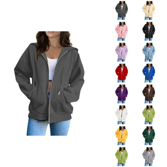 Custom Hoodies for Women Long Sleeve Zip Up Personalized Hoodies with Pockets Hooded Sweatshirt Hoodie Women Pullover
