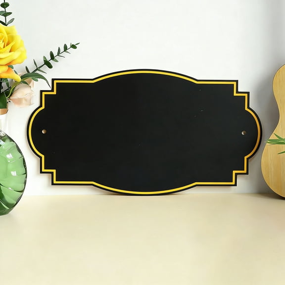 Custom House Address Sign, Handmade Personalized House Number Plaque with Stickers, Waterproof Outdoor Address Signs for Houses, Garden Yard Business Retail Store Mailbox Street