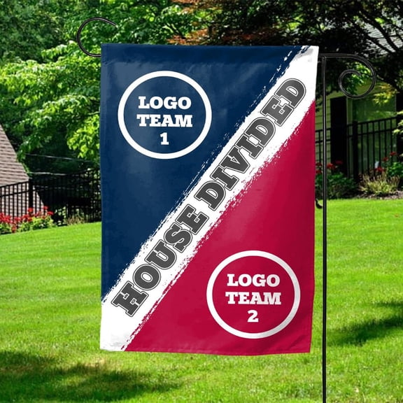 Custom House Divided Flag, Custom Flag, House Divided Flag, Country Flag, Campus Flag UNWN22